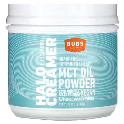 Bubs Naturals, Funkcjonalny Halo Creamer, niezmożony, 10,6 uncji (300 mg) Bubs Naturals, Funkcjonalny Halo Creamer, niezmożony, 10,6 uncji (300 mg)