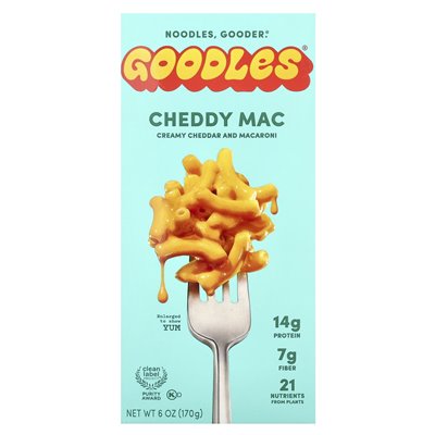 Goodles, Cheddy Mac, Creamy Cheddar and Macaroni, 6 oz (170 g)