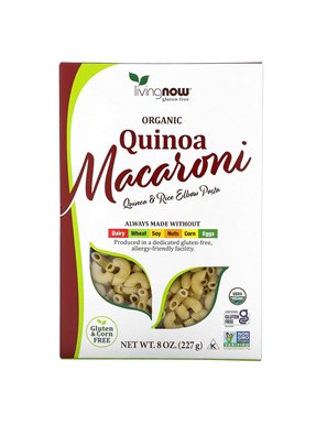 NOW Foods, Organiczny Makaron z Quinoa, Bezglutenowy, 8 uncji (227 g) NOW Foods, Organiczny Makaron z Quinoa, Bezglutenowy, 8 uncji (227 g)