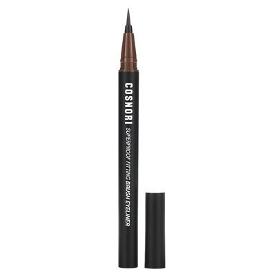 Cosnori, Super Pre-Over Brush Eyeliner, 03 Brown, 0.02 Fl Oz (0.6 g)