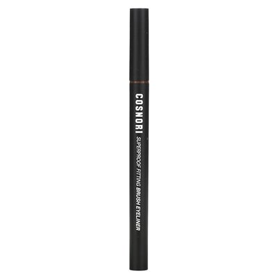 Cosnori, Super Pre-Over Brush Eyeliner, 03 Brown, 0.02 Fl Oz (0.6 g)