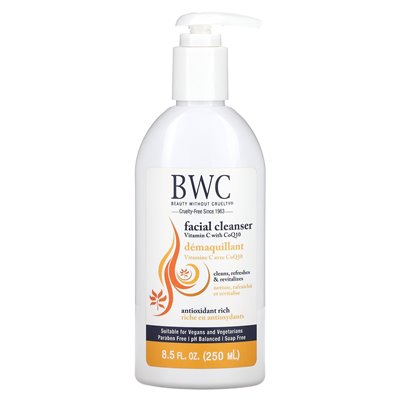 Cruelty Free Beauty, Facial Cleansers, with Vitamin C & COQ10, 8.5 fl oz (250 ml)