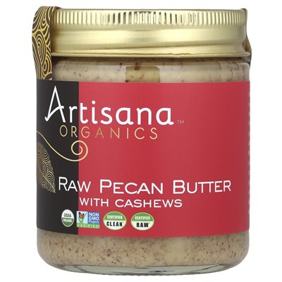 Artisana, organiczne, surowe masło pekan z nerkowciami, 8 uncji (227 g) Artisana, organiczne, surowe masło pekan z nerkowciami, 8 uncji (227 g)