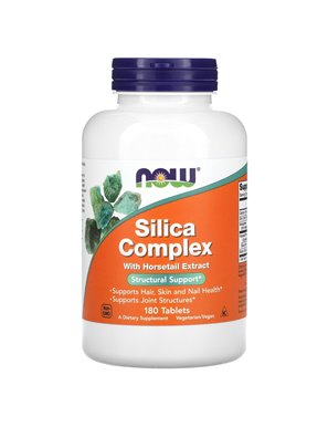 NOW Foods, Silicon Complex with Pickle Extract, 180 Tablets NOW Foods, Silicon Complex with Pickle Extract, 180 Tablets