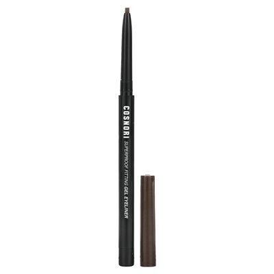 Cosnori, SuperProof, dopasowany żelowy eyeliner, 03 Walnut Brown, 0,13 g Cosnori, SuperProof, dopasowany żelowy eyeliner, 03 Walnut Brown, 0,13 g