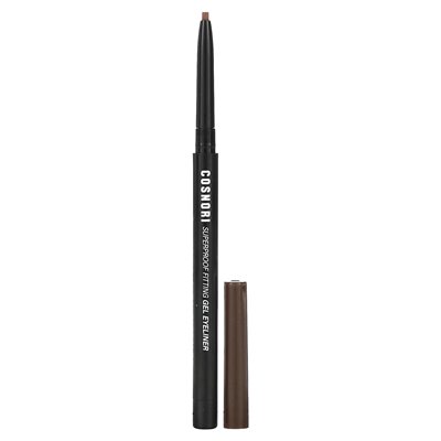 Cosnori, SuperProof Gel Eyeliner Match, 04 Erdnussbraun, 0,13 g