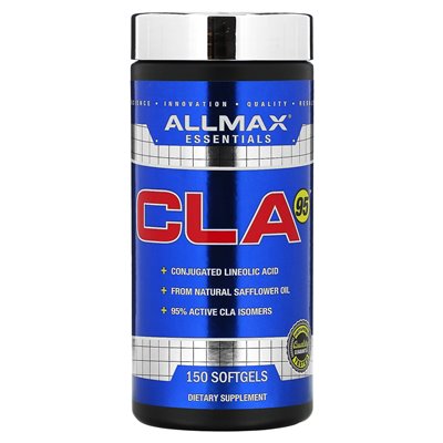 Allmax, Essentials, CLA95 ™, 150 softgels Allmax, Essentials, CLA95 ™, 150 softgels