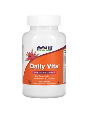 NOW Foods, Tägliches Vitamin, Multivitamin & Mineral, 250 Tabletten