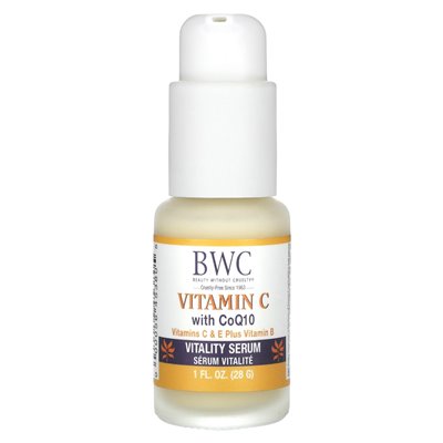 Cruelty Free Beauty, Vitamin C with COQ10, Vitality Serum, 1 Fl Oz (28 g)