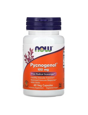 NOW Foods, Pycnogenol, 100 mg, 60 Vegetarian Capsules