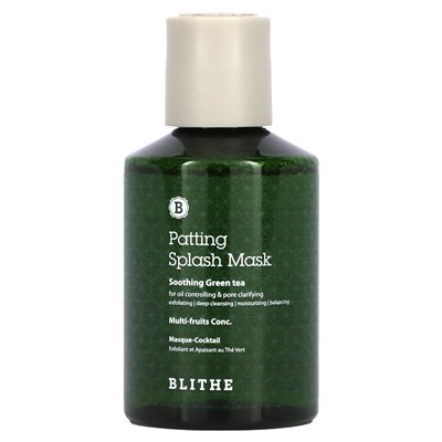 Blite, Patching Cosmetic Mask, Soothing and Healing Green Tea, 5.07 fl oz (150 ml) Blite, Patching Cosmetic Mask, Soothing and Healing Green Tea, 5.07 fl oz (150 ml)
