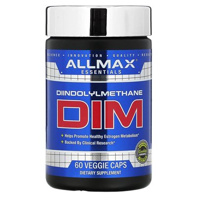 Allmax, Essentials, Dim, 100 mg, 60 vegetarische Kapseln