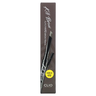 Clio, Kill Brow, Auto Hard Brow Pencil, 05 Gray Brown, 0,01 uncji (0,31 g)