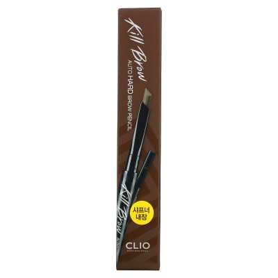 Clio, Kill Brow, Auto Hard Brow, 02 light brown, 0.01 oz (0.31 g)
