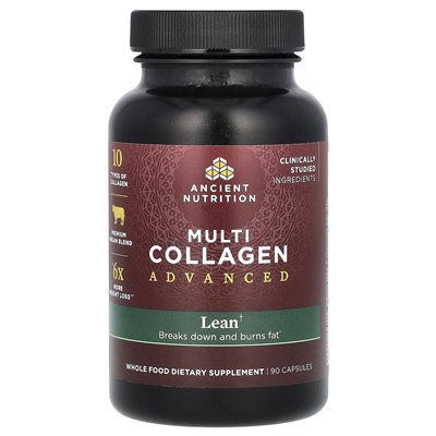 Starożytne odżywianie, Multi Collagen Advanced, Lean, 90 kapsułek