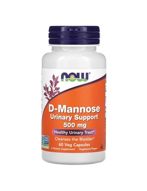 NOW Foods, D-Mannose, 1500 mg, 60 Gemüsekapseln (500 mg pro Kapsel) NOW Foods, D-Mannose, 1500 mg, 60 Gemüsekapseln (500 mg pro Kapsel)