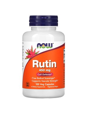 NOW Foods, Rutin, 450 mg, 100 vegetarische Kapseln NOW Foods, Rutin, 450 mg, 100 vegetarische Kapseln