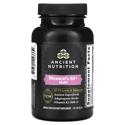 Ancient Nutrition, 40+ Multi, 90 Kapseln