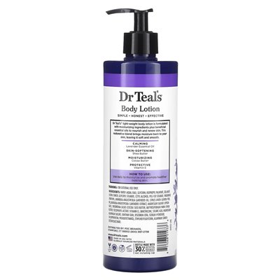 Dr Teal's, Body Lotion, Sofothe &amp Sleep, Lavender, 18 Fl Oz (532 ml)