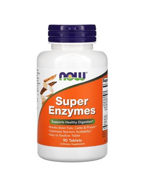 NOW Foods, Super Enzymes, 90 tabletek