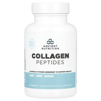 Ancient Nutrition, Kollagenpeptide, 30 Tabletten