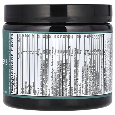 Starożytne odżywianie, organiczne supergreens + multiwitamina, 3,6 uncji (102 g)