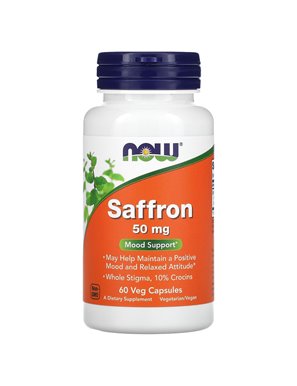 NOW Foods, Saffron, 50 mg, 60 Veg. Capsules NOW Foods, Saffron, 50 mg, 60 Veg. Capsules