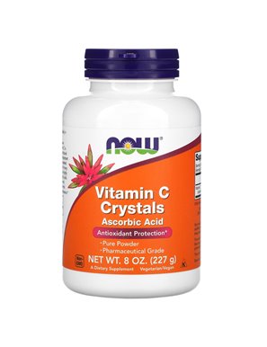 NOW Foods, Krystaliczna Witamina C, 8 uncji (227 g) NOW Foods, Krystaliczna Witamina C, 8 uncji (227 g)