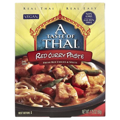 Thai Red Curry Paste Flavor, 1.75 oz (50 g)