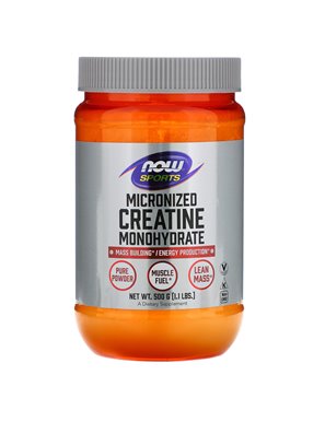 NOW Foods, Sport, mikronisiertes Kreatinmonohydrat, 1,1 lbs (500 g)