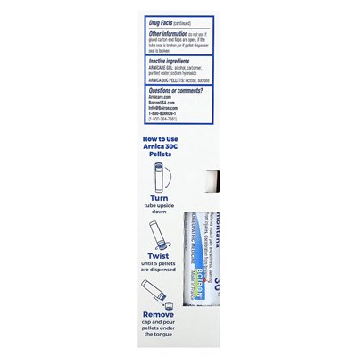 Boiron, Arnika-Gel und Pellets-Packung, 2 Stück