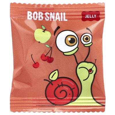 Bob die Schnecke, Gummisnack, Apfel-Kirsche, 10 Beutel, je 0,32 oz (9 g)