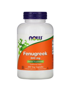 NOW Foods, Bockshornklee, 500 mg, 250 vegetarische Kapseln
