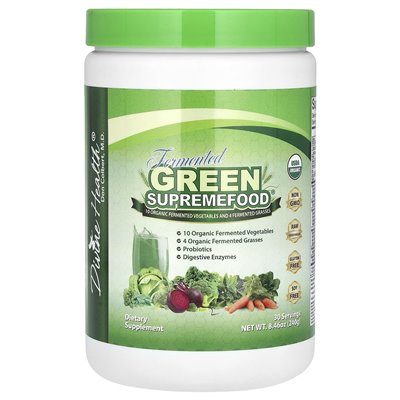 Boskie zdrowie, sfermentowany zielony supremefood®, 8,46 uncji (240 g)