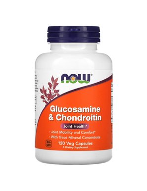 NOW Foods, Glucosamine & Chondroitin, 120 Vegetarian Capsules NOW Foods, Glucosamine & Chondroitin, 120 Vegetarian Capsules