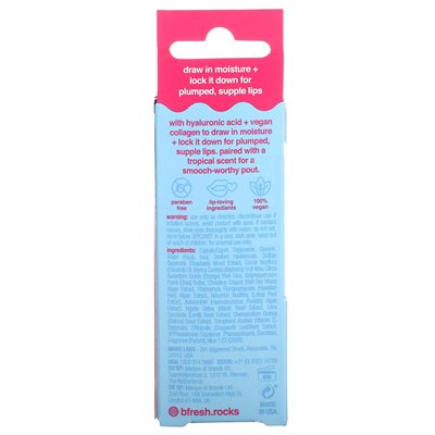 B.Fresh, aufpolsterndes Lippenserum, I like Pina Colada, 0,5 fl oz (15 ml)