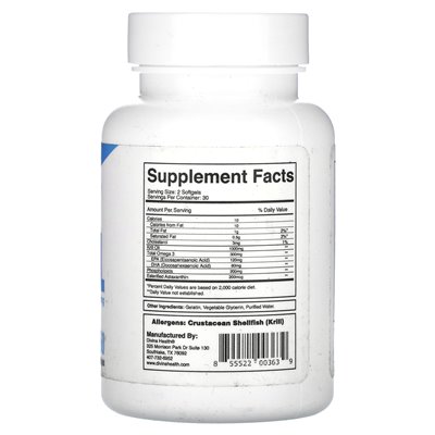 Divine Health, Dr. Colbert M.D. Living Krill, 1000 mg, 60 softgels (500 mg na softgel) Divine Health, Dr. Colbert M.D. Living Krill, 1000 mg, 60 softgels (500 mg na softgel)