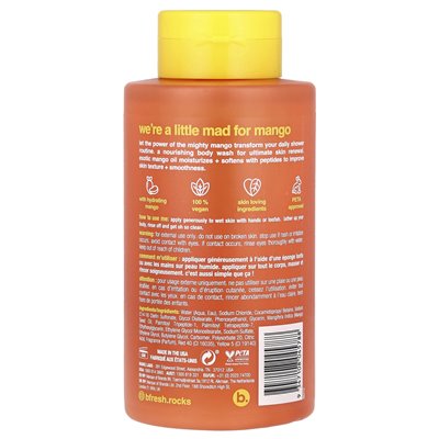 B.Fresh, zajmuje dwa do mango, Mighty Mango, 16 fl oz (473 ml)