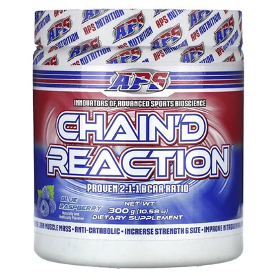 APS, reakcja łańcuchowa, niebieska malina, 10,58 uncji (300 g)
