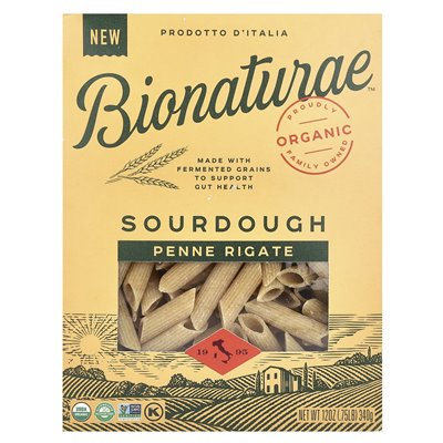 Bionature, zakwas penne, 12 uncji (340 g) Bionature, zakwas penne, 12 uncji (340 g)