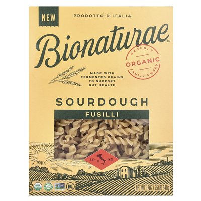 Bionaturae, Fusilli sourdough, 12 oz (0.75 lb) 340 g