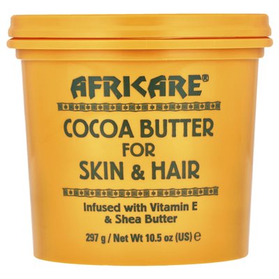 Cocacare, Africare, masło kakaowe na skórę i włosy, 10,5 uncji (297 g)