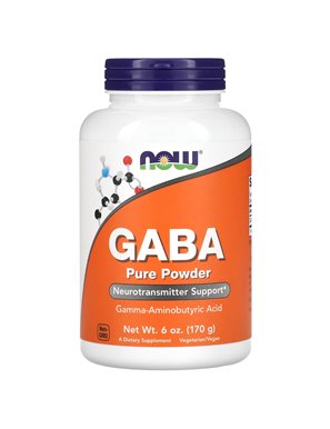 NOW Foods, GABA, Pure Powder, 6 oz (170 g) NOW Foods, GABA, Pure Powder, 6 oz (170 g)
