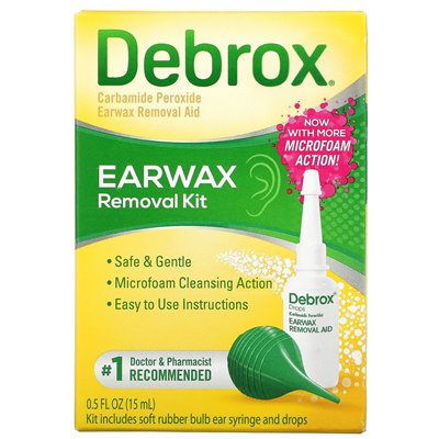 Debrox, zestaw do usuwania uchwytu, 0,5 fl oz (15 ml)