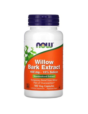 NOW Foods, Slippery Elm Extract, 400 mg, 100 Vegetarian Capsules NOW Foods, Slippery Elm Extract, 400 mg, 100 Vegetarian Capsules