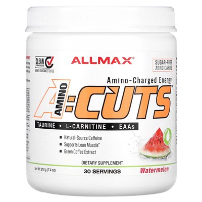 Allmax, Acuts™, amino energy, watermelon, 7.4 oz (210 g)