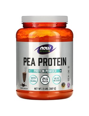 NOW Foods, Sporty, Erbsenproteinpulver, cremige Schokolade, 2 lbs (907 g) NOW Foods, Sporty, Erbsenproteinpulver, cremige Schokolade, 2 lbs (907 g)