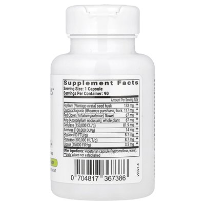 Bioptymizatory, Herbal Power Flush, 90 czapek wegetariańskich Bioptymizatory, Herbal Power Flush, 90 czapek wegetariańskich