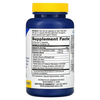 Advanced Naturals, Colonmax, kraftvolle Kräuter- und Mineralstoffformel, 100 pflanzliche Kapseln