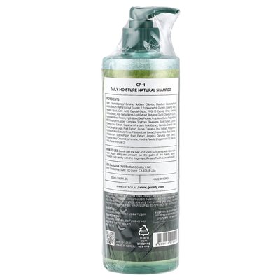 CP-1, Daily Moisture Natural Shampoo, 16,9 fl oz (500 ml) CP-1, Daily Moisture Natural Shampoo, 16,9 fl oz (500 ml)
